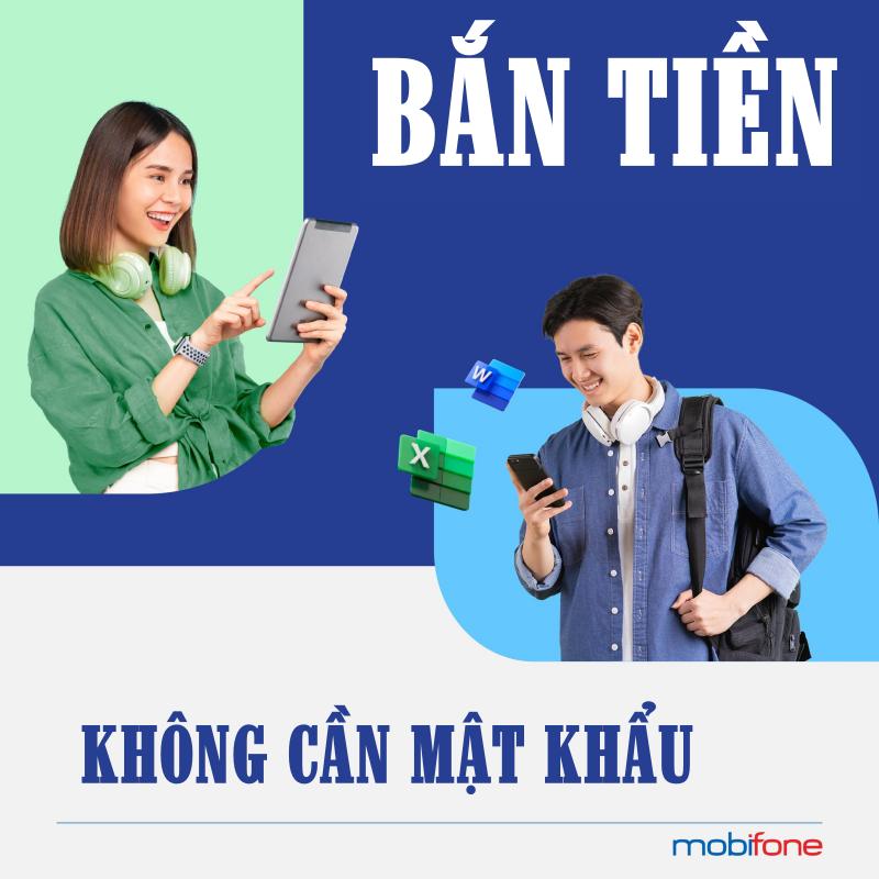 chuyển tiền mobifone không cần mật khẩu