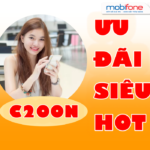 Cách đăng ký gói C200N Mobifone ưu đãi 120GB, free thoại