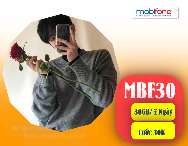Cách đăng ký gói MBF30 Mobifone có ngay 30GB dùng 7 ngày