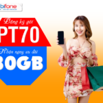 Hướng dẫn đăng ký gói PT70 Mobifone có ngay 30GB data