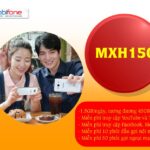 Đăng ký gói MXH150 MobiFone có combo thoại data HOT