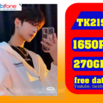 Đăng ký gói TK219 Mobifone có 1650 phút và 270GB data